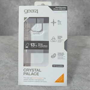 T3 Gear4 Crystal Palace Case Apple iPhone 2020 5.4 ( 12 mini ) Clear
